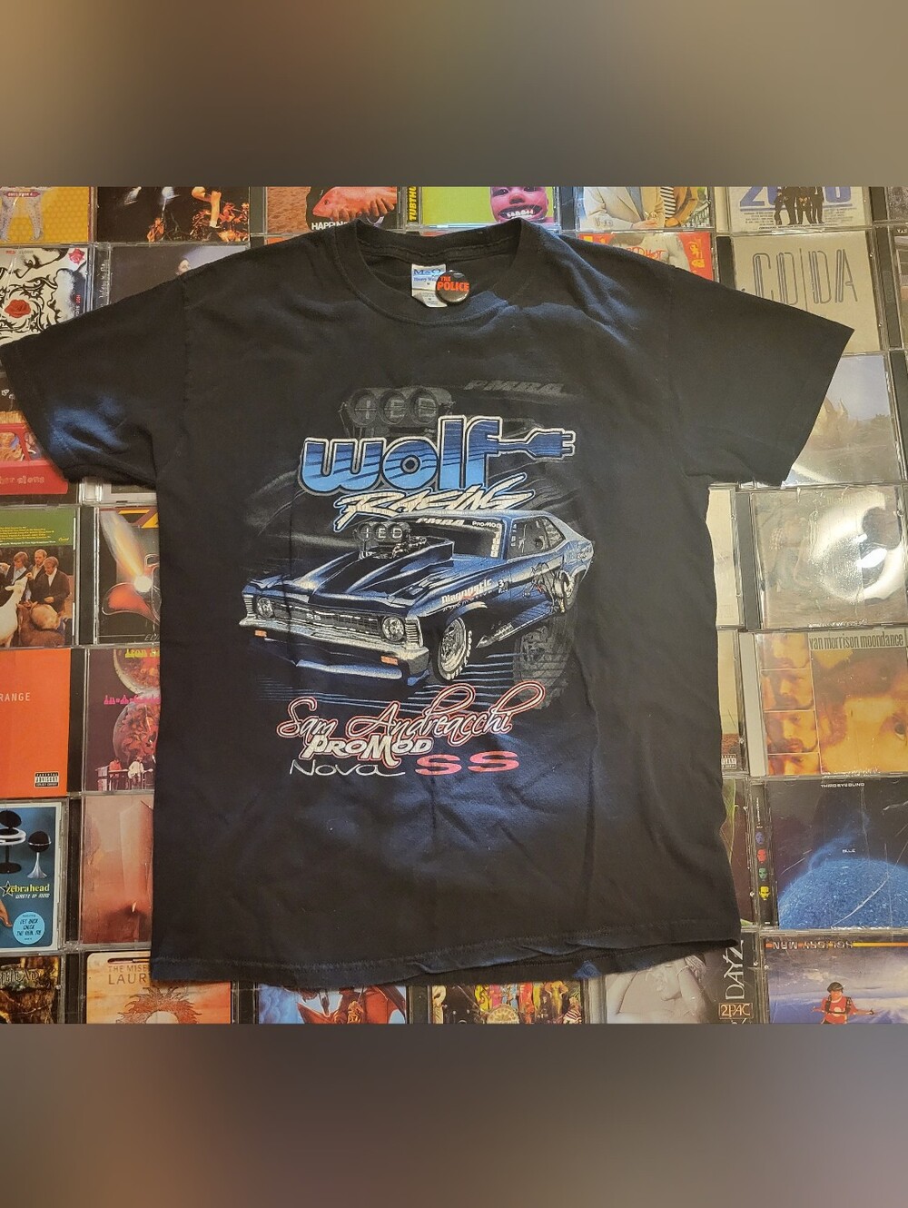 Wolf Racing Men’s Short Sleeve Graphic Tee - Pro Mod Nova SS
